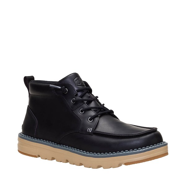 alternate view Mens HEYDUDE Flint Boot - Black / MulticolorALT5