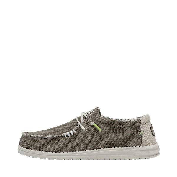 alternate view Mens HEYDUDE Wally Braided Casual Shoe - FossilALT1