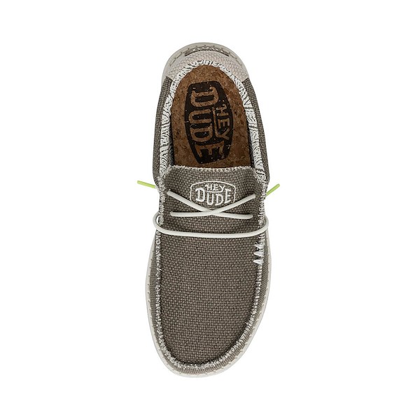 alternate view Mens HEYDUDE Wally Braided Casual Shoe - FossilALT2