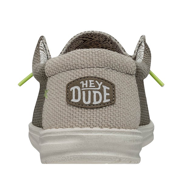 alternate view Mens HEYDUDE Wally Braided Casual Shoe - FossilALT4