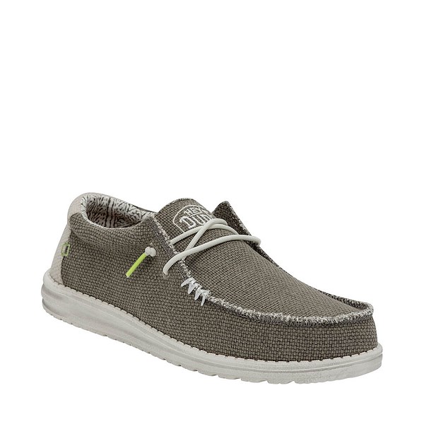 alternate view Mens HEYDUDE Wally Braided Casual Shoe - FossilALT5