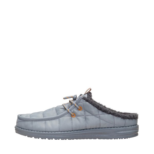 alternate view Mens HEYDUDE Wally Slip Camp Nylon Slipper - Monument GreyALT1