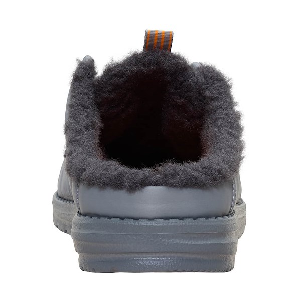 alternate view Mens HEYDUDE Wally Slip Camp Nylon Slipper - Monument GreyALT4