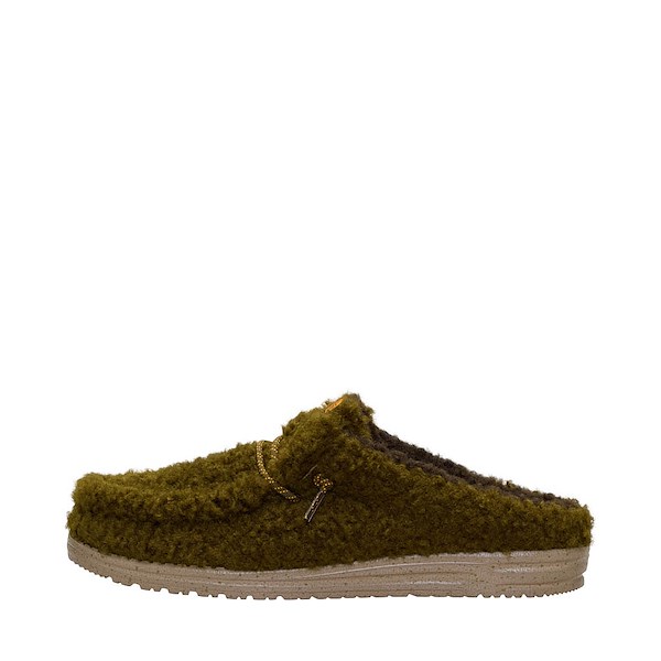 alternate view Mens HEYDUDE Wally Slipper - Dark Olive / MultiALT1