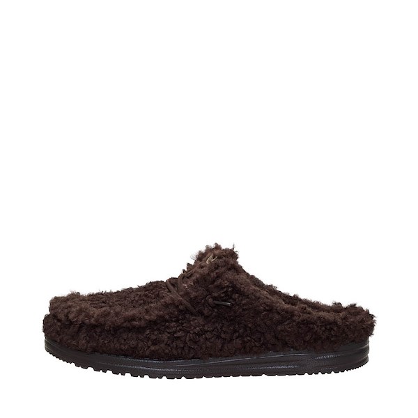 alternate view Mens HEYDUDE Wally Slipper - Mole BrownALT1