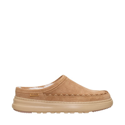 Main view of Womens HEYDUDE Remi Toastee Suede Clog - Tan