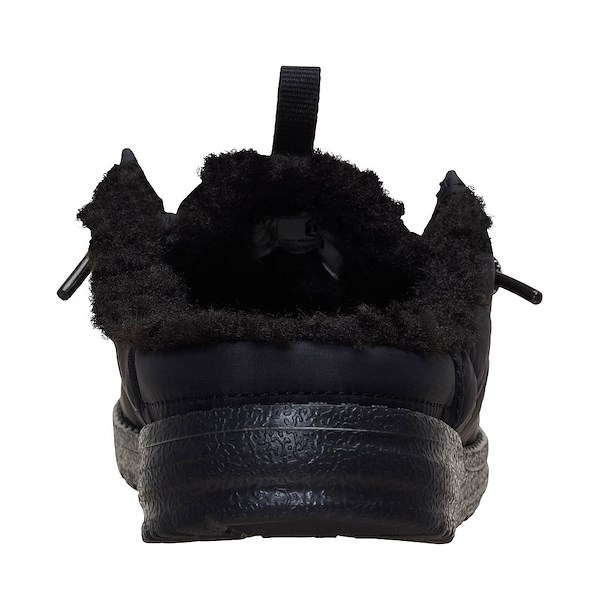 alternate view Womens HEYDUDE Wendy Slip Camp Nylon Slipper - Black / BlackALT4