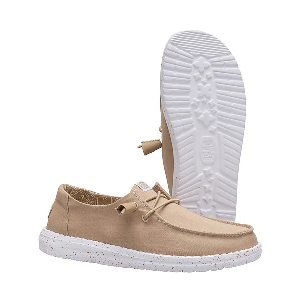 alternate view Womens HEYDUDE Wendy Stretch Slip-On Casual Shoe - IncenseALT3