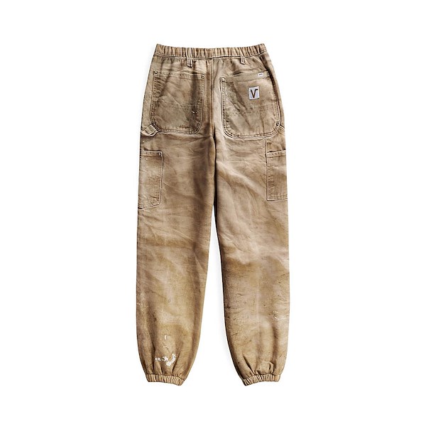 alternate view VANSZA Workwear Trompe L'Oeil Sweatpants - BrownALT1