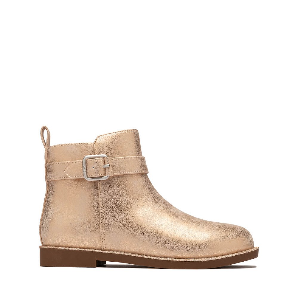 TOMS Mia Boot - Little Kid / Big Kid - Seashell Metallic